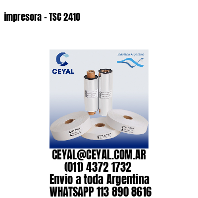 impresora – TSC 2410