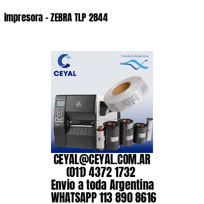 impresora – ZEBRA TLP 2844