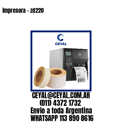 impresora – zd220
