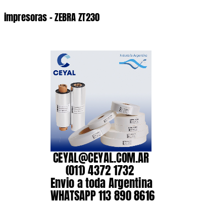 impresoras – ZEBRA ZT230