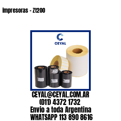 impresoras – Zt200