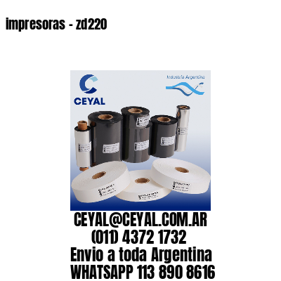 impresoras – zd220