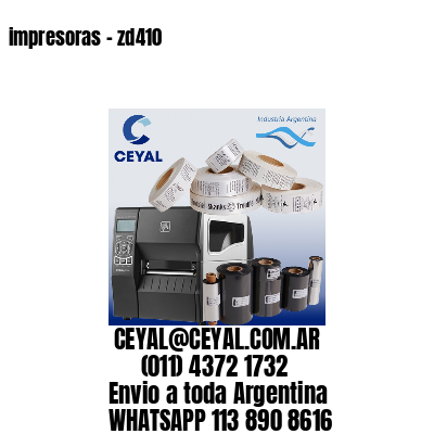 impresoras – zd410