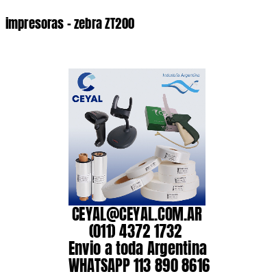 impresoras – zebra ZT200