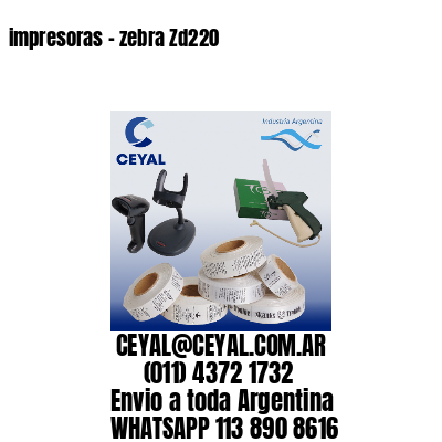 impresoras – zebra Zd220