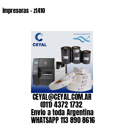 impresoras – zt410