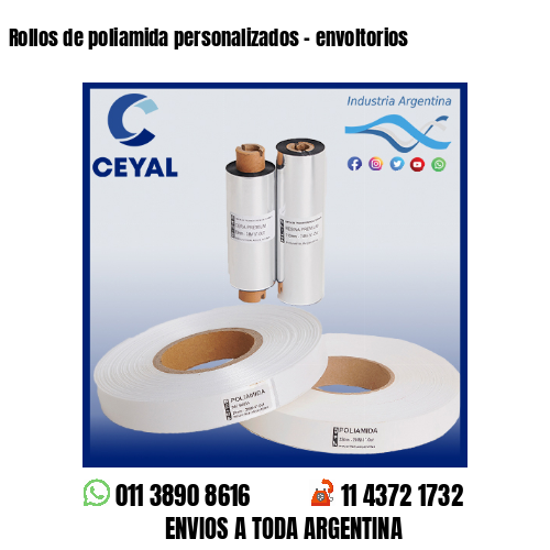 Rollos de poliamida personalizados – envoltorios