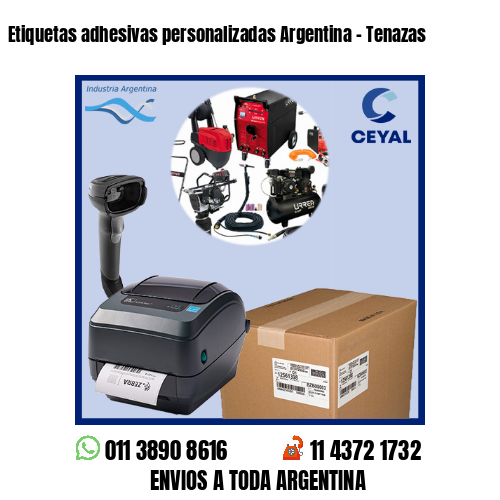 Etiquetas adhesivas personalizadas Argentina – Tenazas