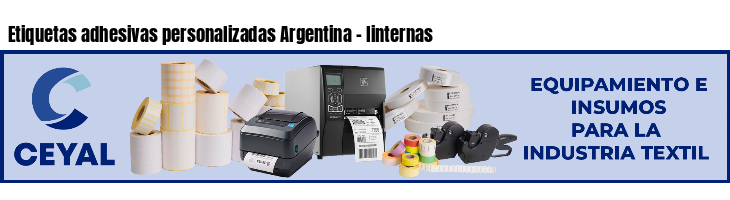 Etiquetas adhesivas personalizadas Argentina - linternas