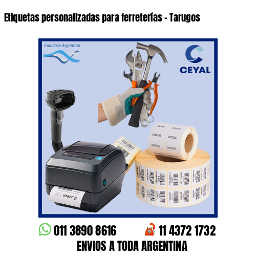 Etiquetas personalizadas para ferreterías – Tarugos