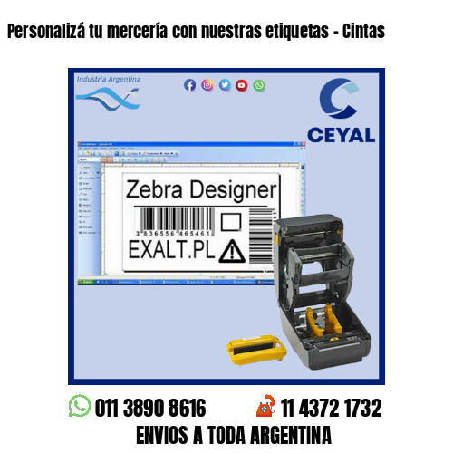 Personalizá tu mercería con nuestras etiquetas – Cintas