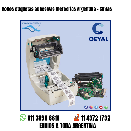 Rollos etiquetas adhesivas mercerías Argentina – Cintas