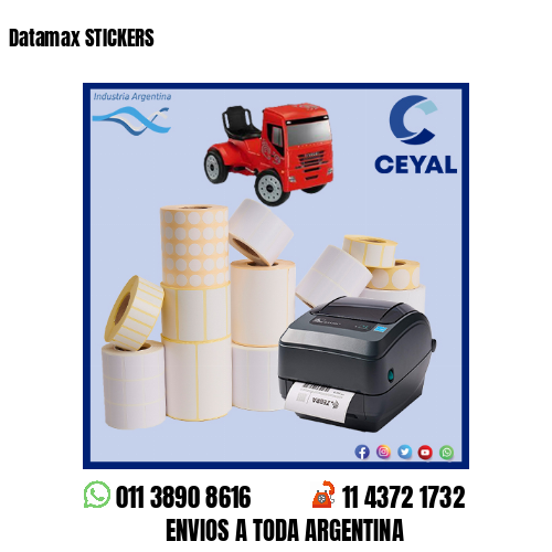 Datamax STICKERS
