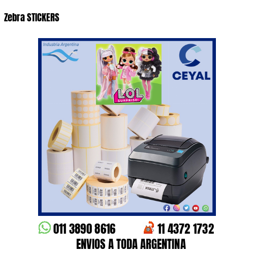 Zebra STICKERS