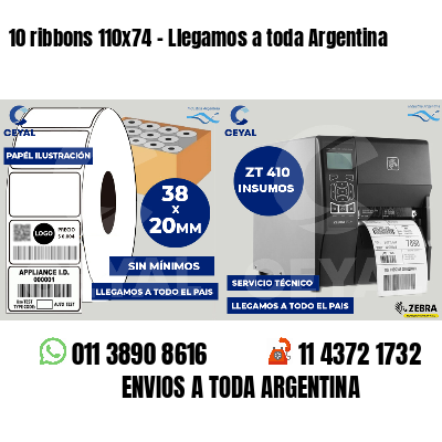 10 ribbons 110x74 - Llegamos a toda Argentina
