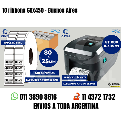 10 ribbons 60x450 - Buenos Aires