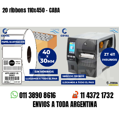 20 ribbons 110x450 - CABA