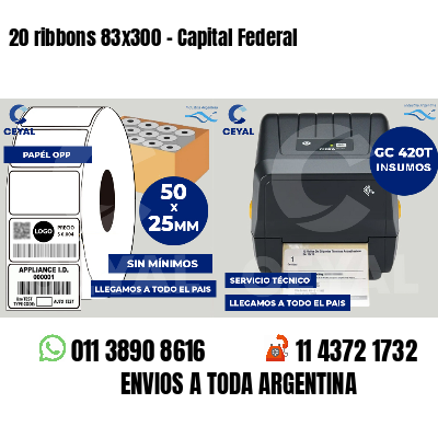 20 ribbons 83x300 - Capital Federal
