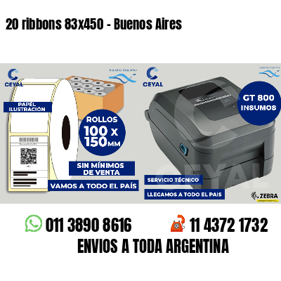 20 ribbons 83x450 - Buenos Aires