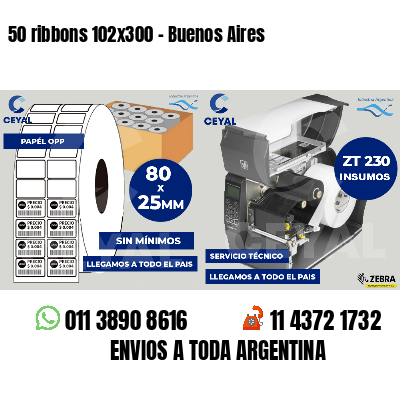 50 ribbons 102x300 - Buenos Aires