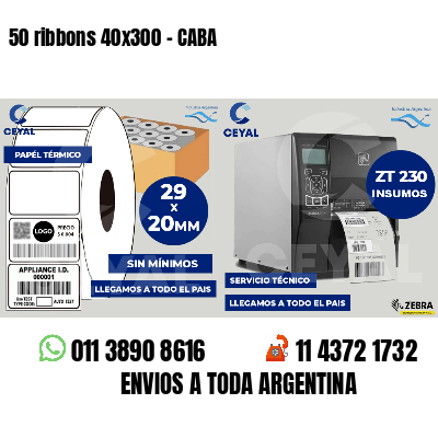 50 ribbons 40x300 - CABA