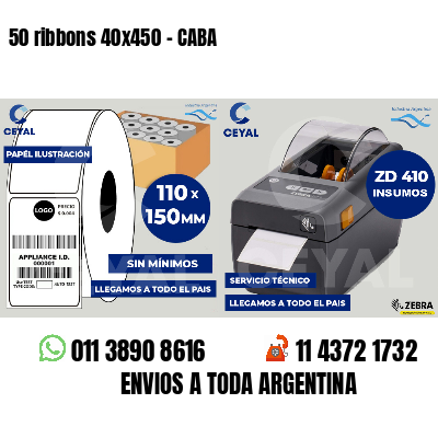 50 ribbons 40x450 - CABA