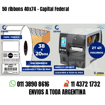 50 ribbons 40x74 - Capital Federal