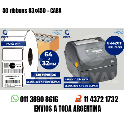 50 ribbons 83x450 - CABA