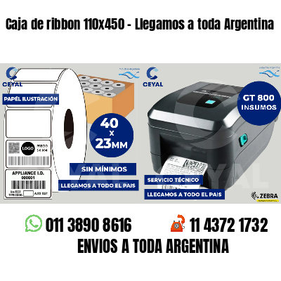 Caja de ribbon 110x450 - Llegamos a toda Argentina