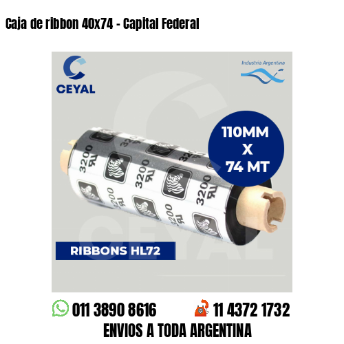 Caja de ribbon 40×74 – Capital Federal