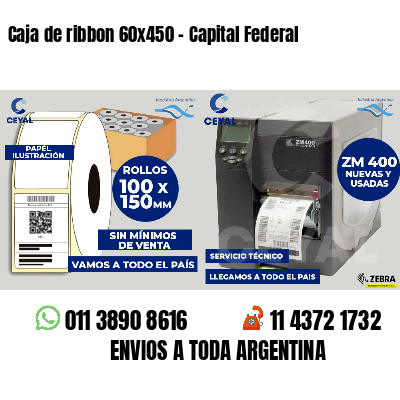 Caja de ribbon 60x450 - Capital Federal