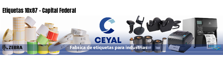 Etiquetas 10x87 - Capital Federal