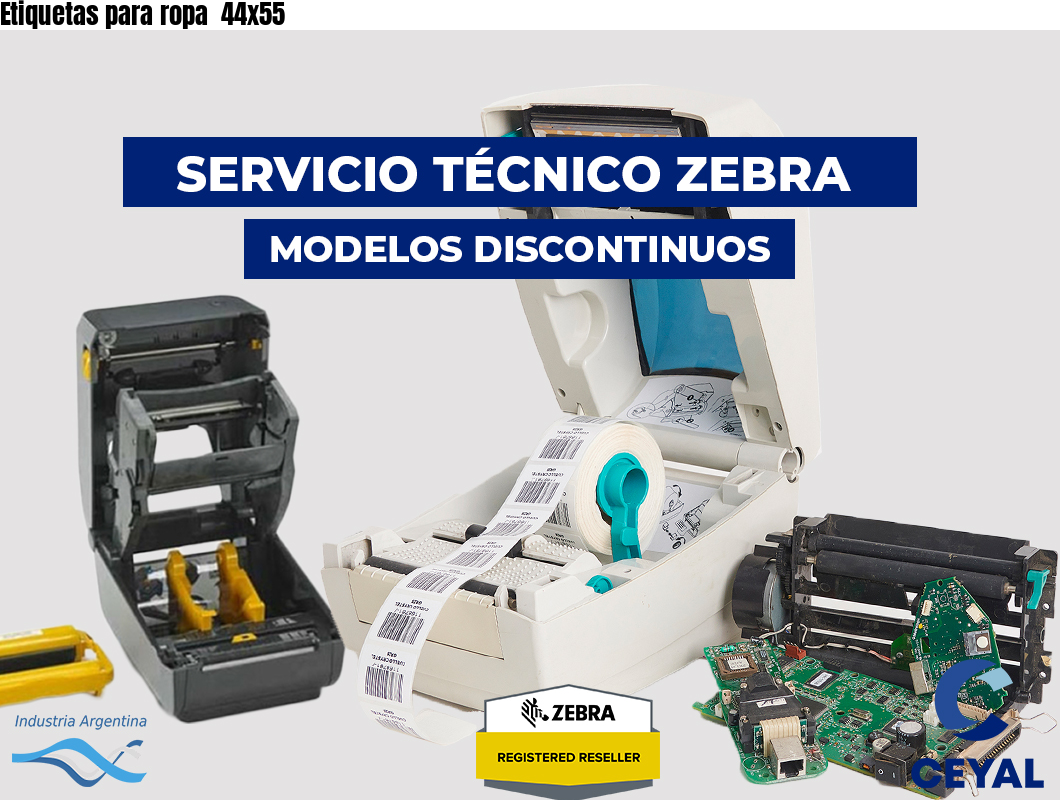 Etiquetas para ropa 44x55