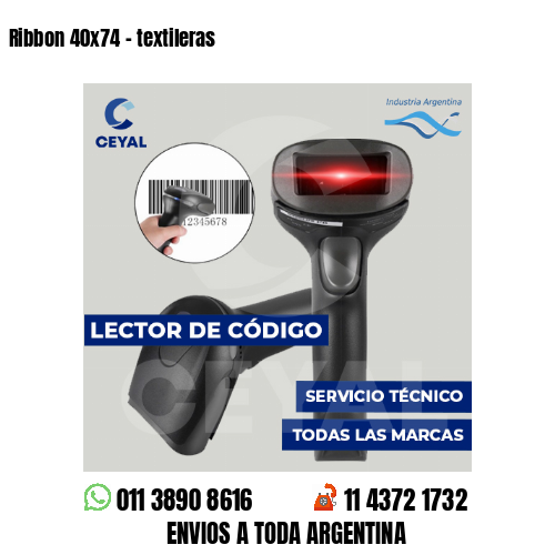 Ribbon 40x74 - textileras
