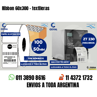 Ribbon 60x300 - textileras