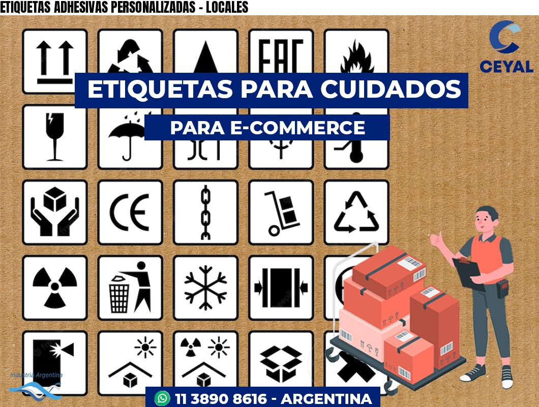 ETIQUETAS ADHESIVAS PERSONALIZADAS – LOCALES