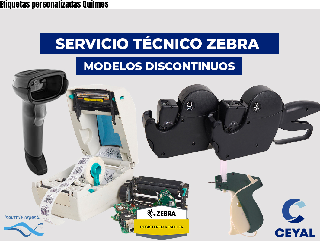 Etiquetas personalizadas Quilmes