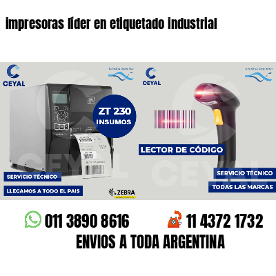 impresoras líder en etiquetado industrial