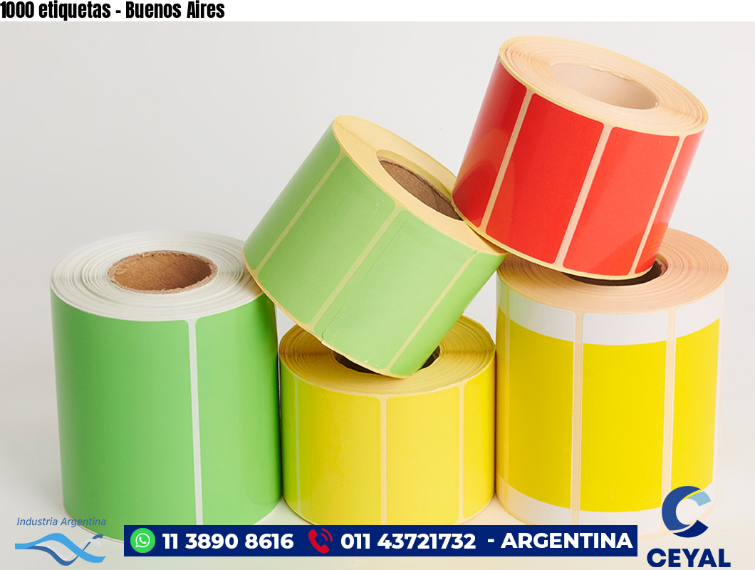 1000 etiquetas – Buenos Aires