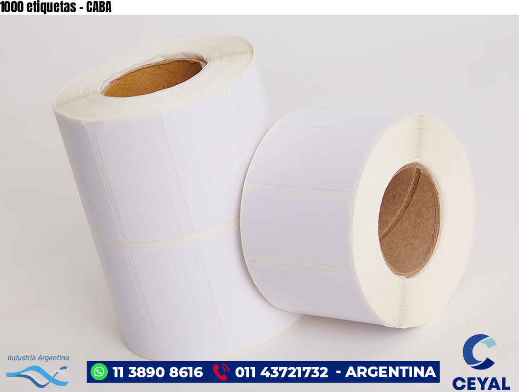 1000 etiquetas – CABA