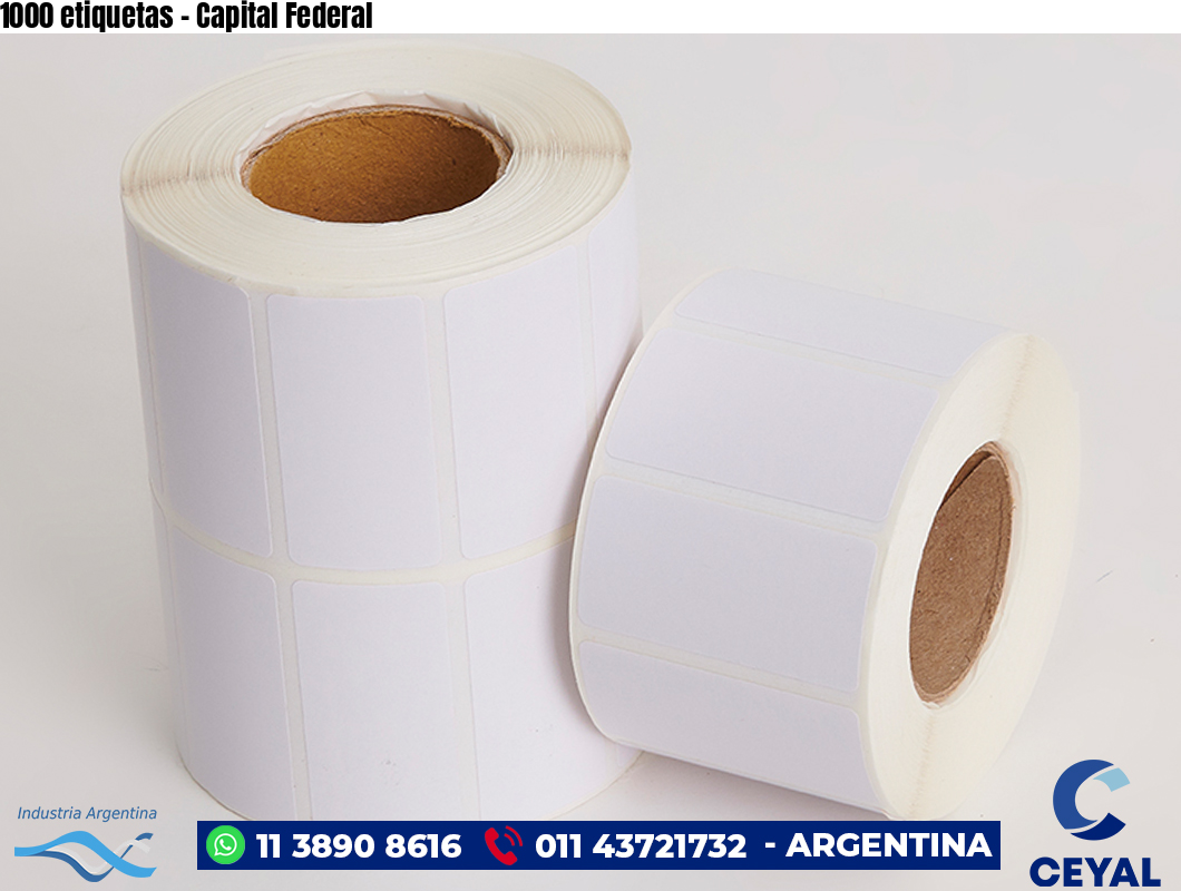 1000 etiquetas - Capital Federal