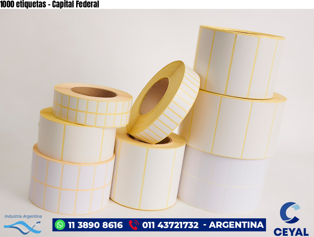 1000 etiquetas – Capital Federal