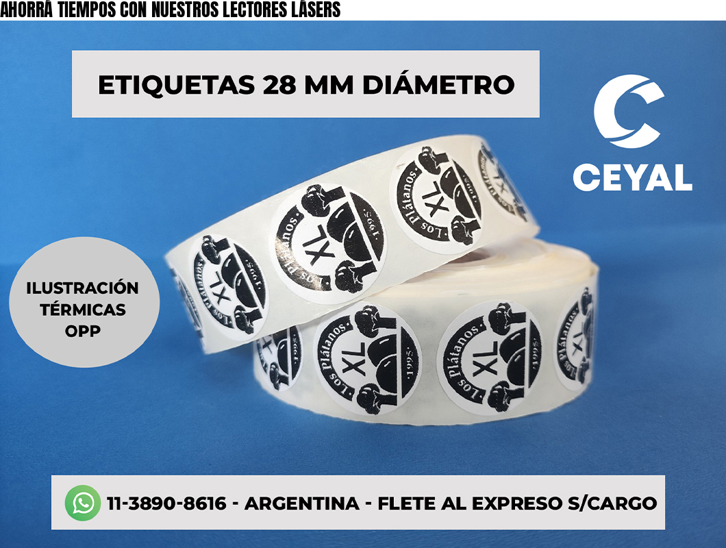 AHORRÁ TIEMPOS CON NUESTROS LECTORES LÁSERS