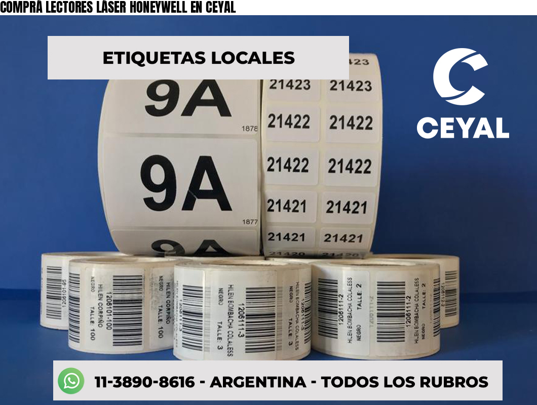 COMPRÁ LECTORES LÁSER HONEYWELL EN CEYAL