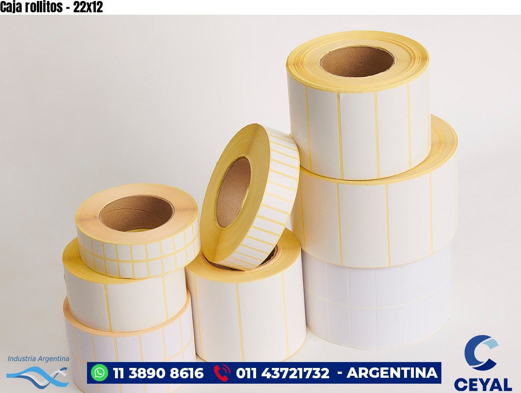 Caja rollitos - 22x12