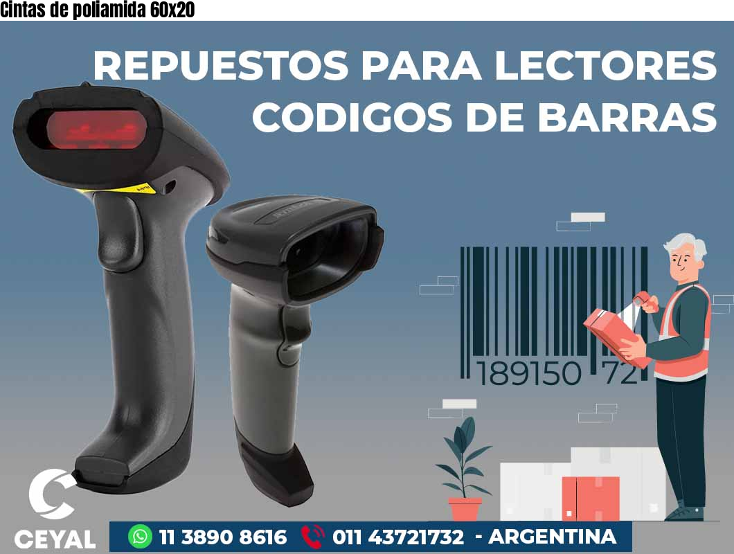Cintas de poliamida 60x20