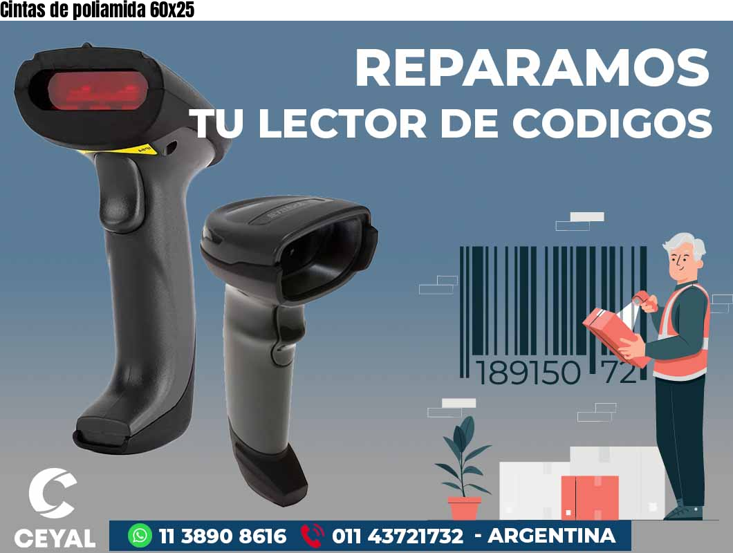 Cintas de poliamida 60x25