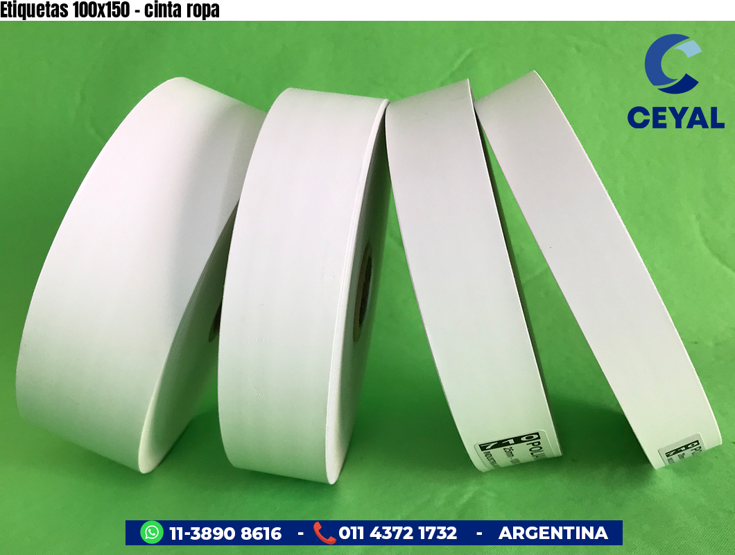 Etiquetas 100x150 - cinta ropa