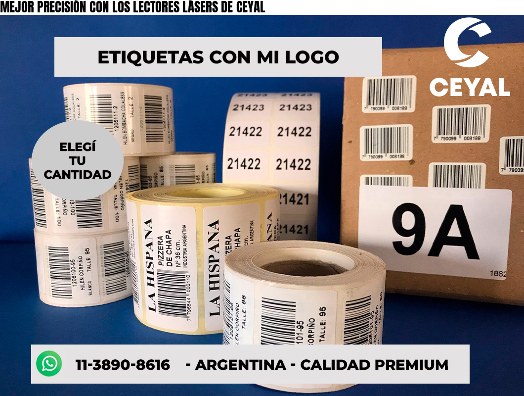 MEJOR PRECISIÓN CON LOS LECTORES LÁSERS DE CEYAL