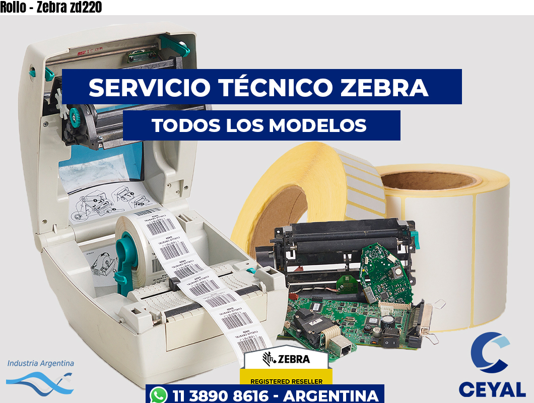 Rollo - Zebra zd220